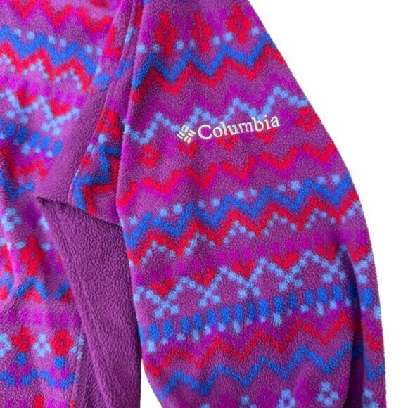COLUMBIA Women's Glacial Fleece Pullover Size Medium - Picture 4 of 5
